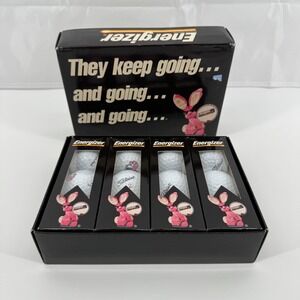 Titleist Golf Balls OS White Energizer Bunny Mascot Logo 12 Pack Vintage